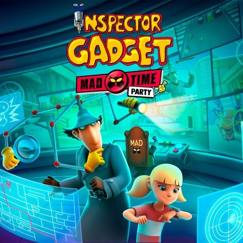 Inspector Gadget: MAD Time Party Cover