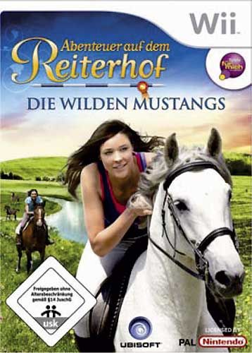 Abenteuer auf dem Reiterhof: Die wilden Mustangs Cover