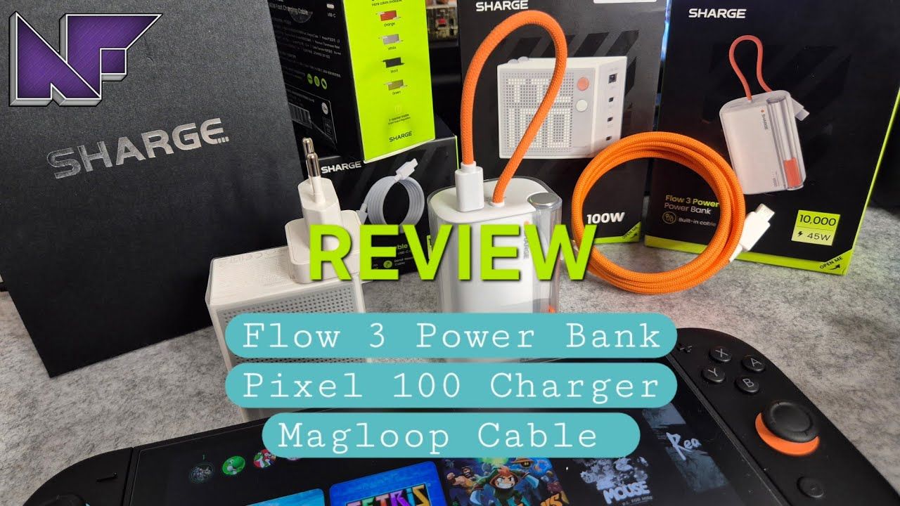 Zubehör-Review: SHARGE Flow 3, MagLoop Cable & Pixel 100