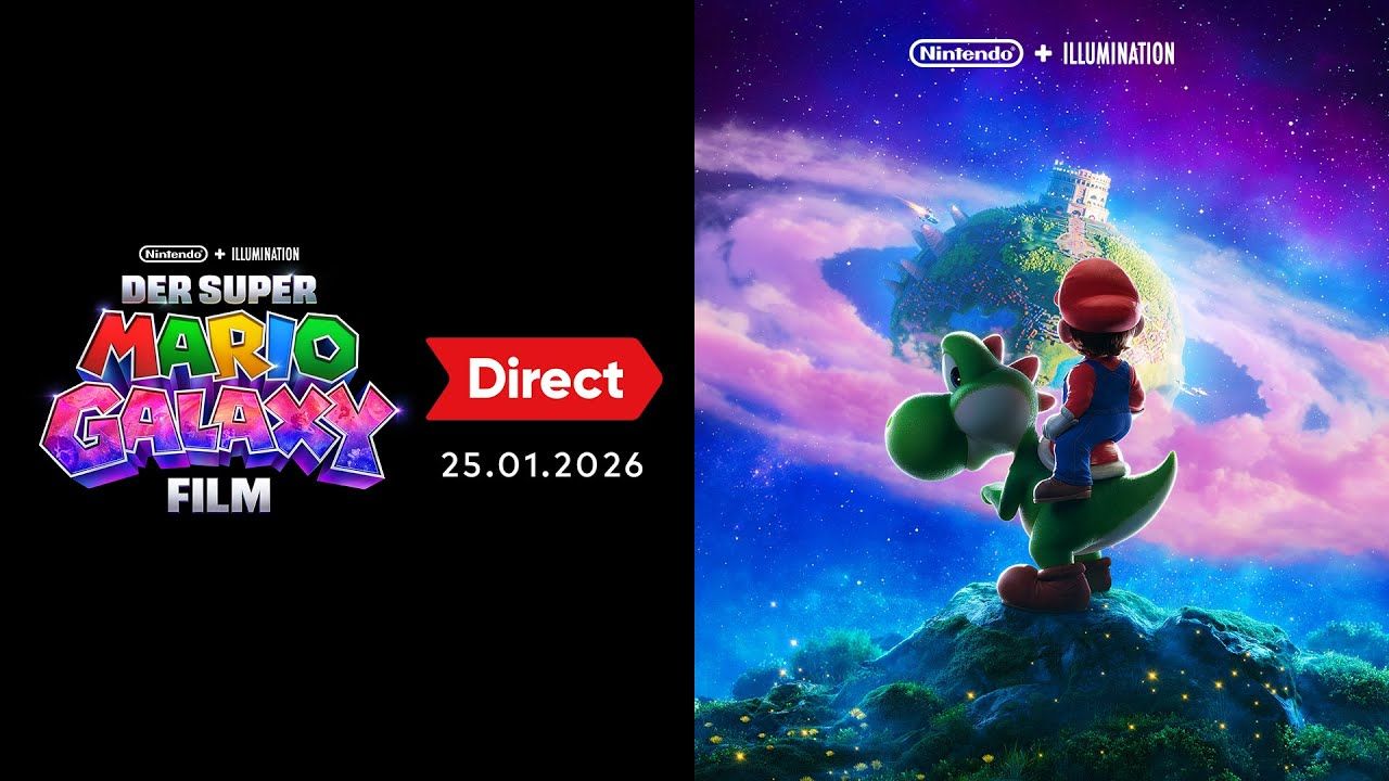 Neuer Trailer zum Super Mario Galaxy Film