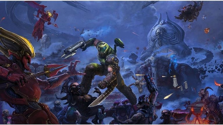 Doom Eternal: The Ancient Gods Part One Cover
