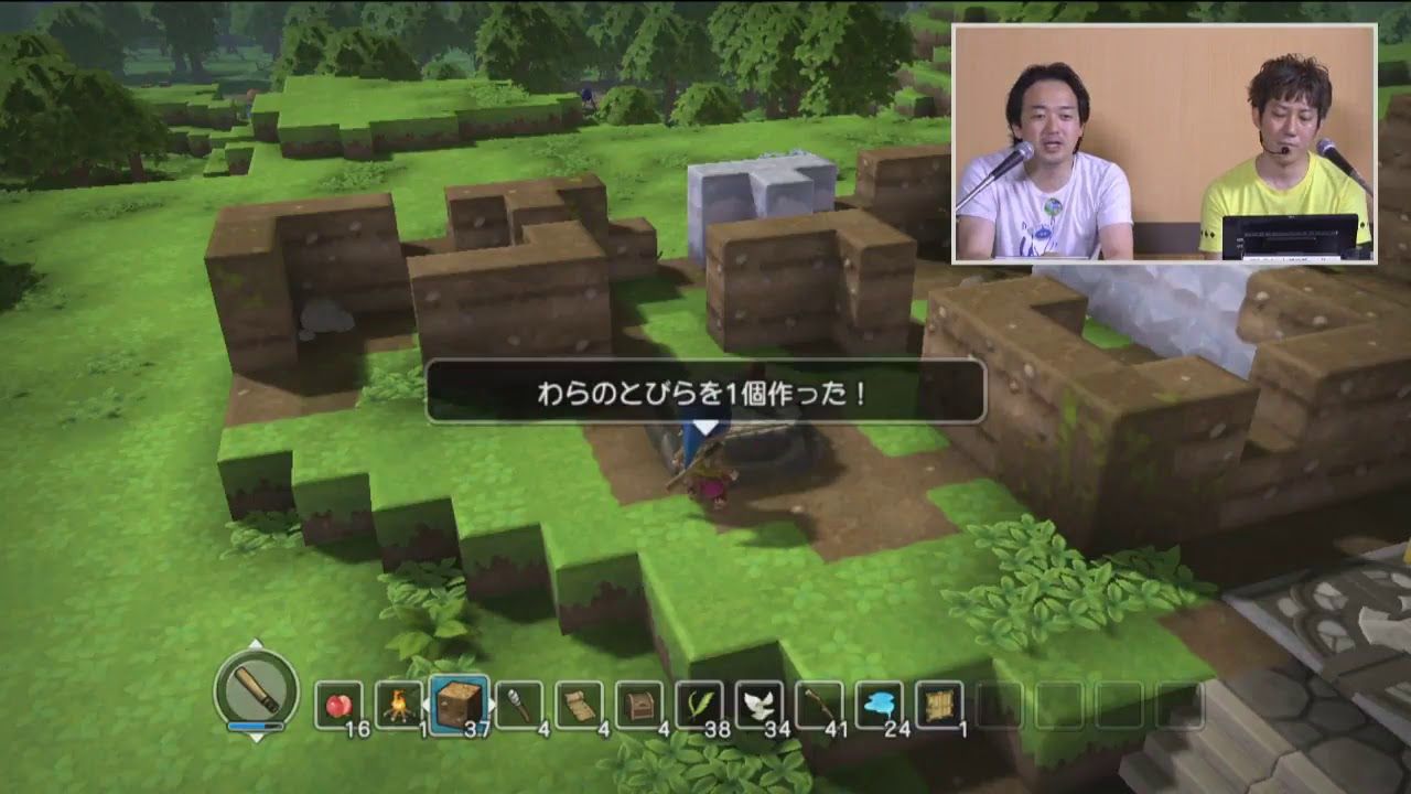 Dragon Quest Builders Switch Gameplay