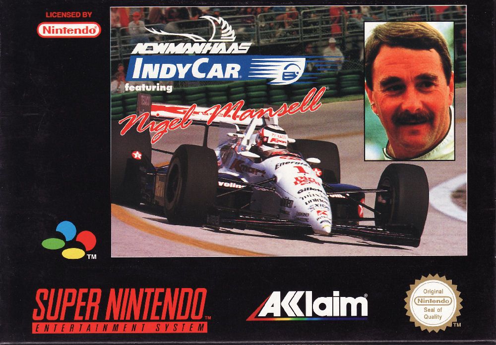 IndyCar featuring Nigel Mansell Cover