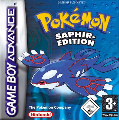 Pokémon: Saphir Edition Cover