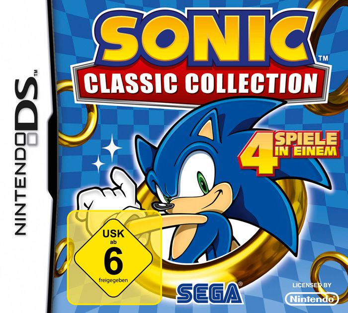 Sonic Classic Collection Cover