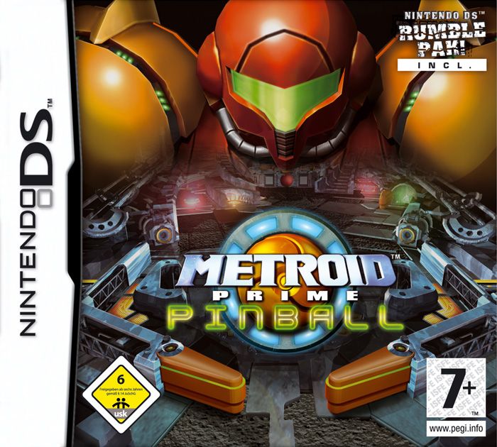 Metroid Prime Pinball Cover