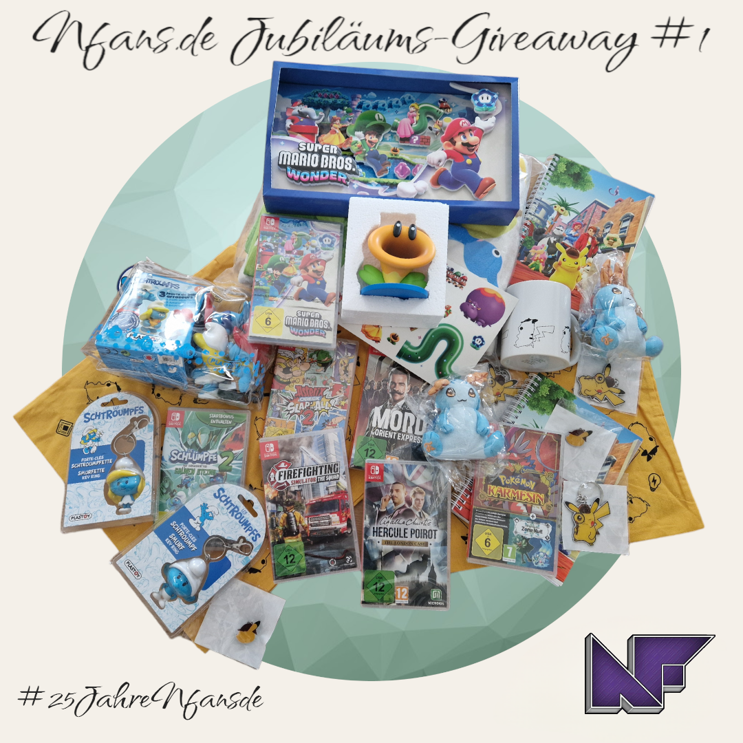 Nintendofans.de 25 Jahre Jubiläums-Giveaway #1