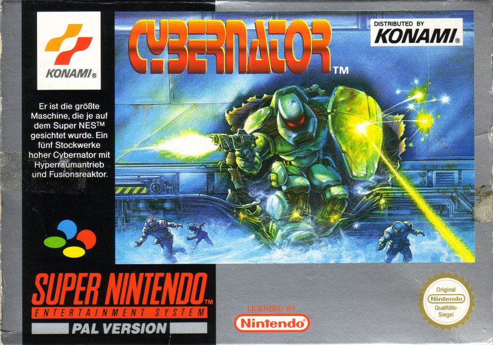 Cybernator Cover