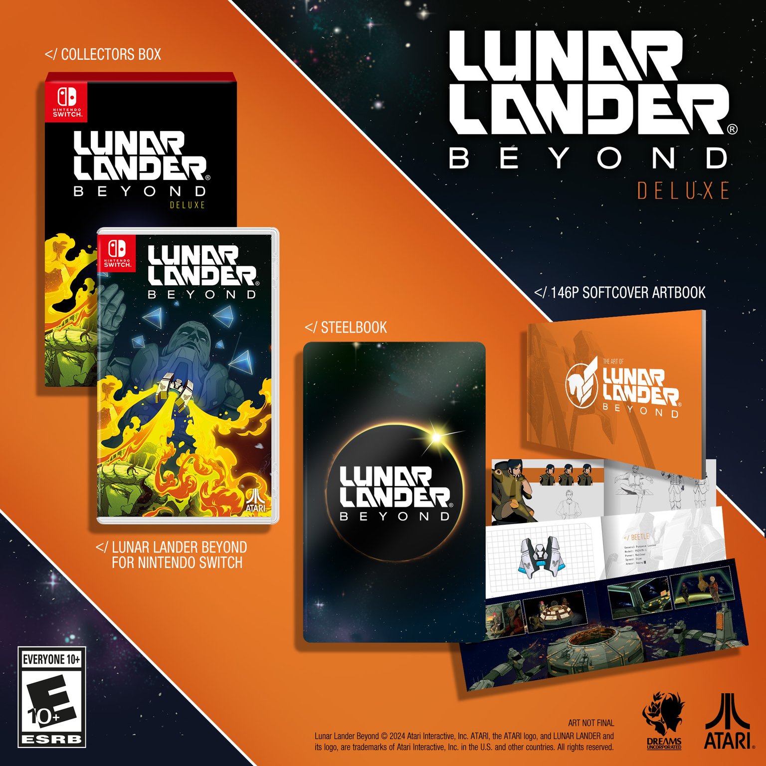 Ataris Lunar Lander Beyond landet am 26.04. auch in der Deluxe Edt.