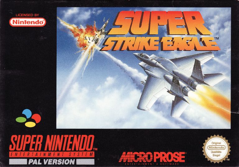 Super Strike Eagle Cover