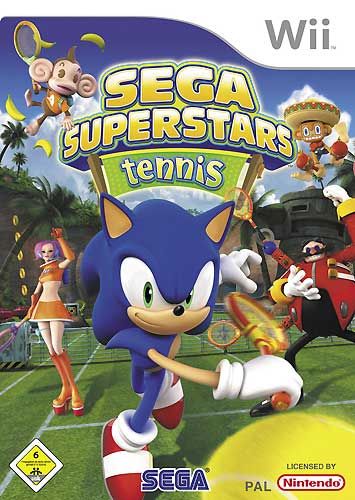 SEGA Superstars Tennis Cover