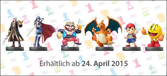 Neue amiibo-Charaktere vorbestellbar