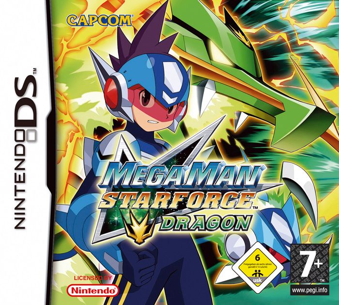 Mega Man Starforce - Dragon Cover