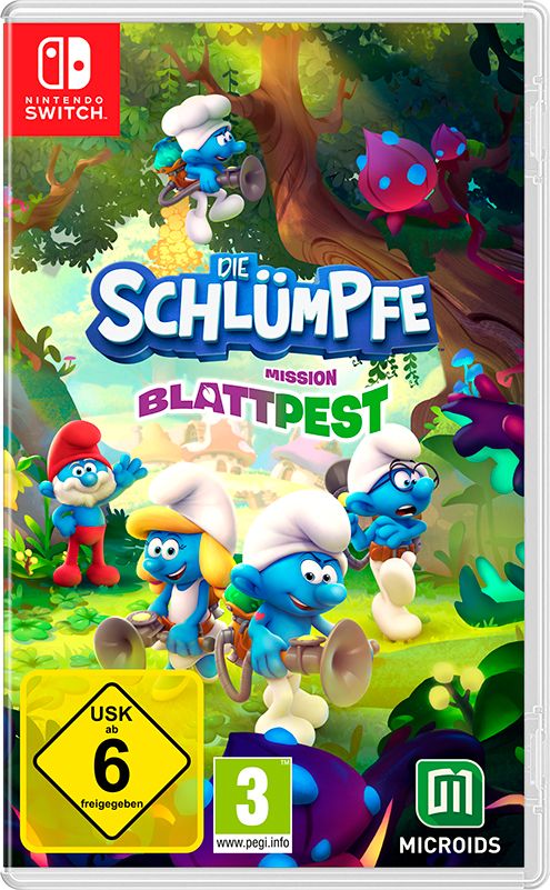 Die Schlümpfe - Mission Blattpest Cover
