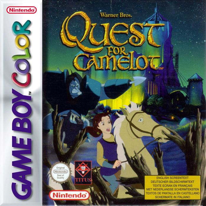Quest for Camelot Cover