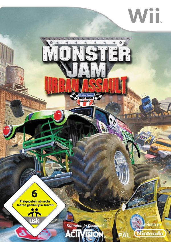 Monster Jam: Urban Assault Cover