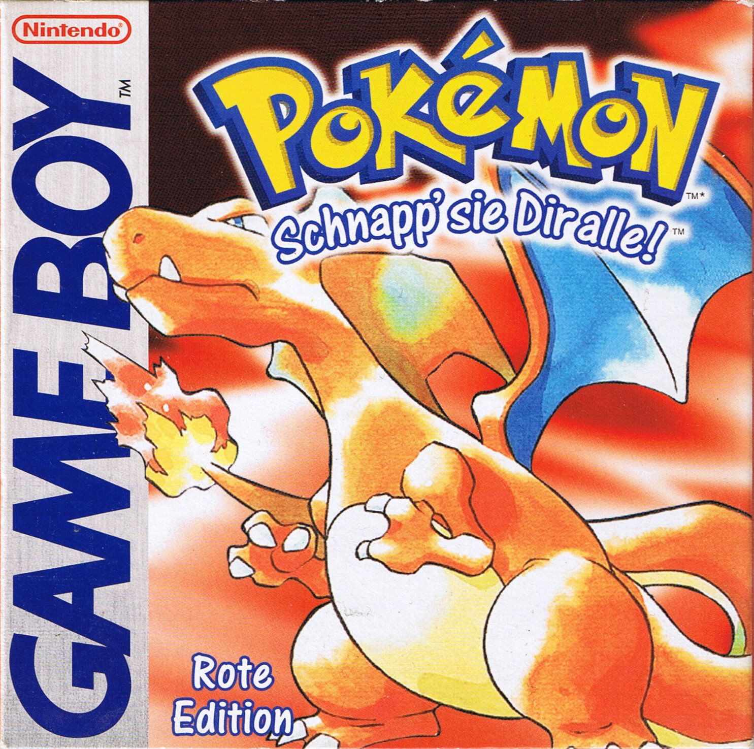 Pokémon: Rote Edition Cover