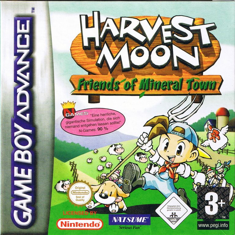 Harvest Moon: Friends of Mineral Town Cover