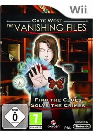 Cate West: The Vanishing Files Cover