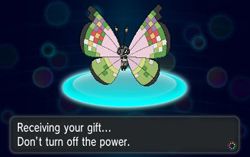 Fancy Pattern-Event Vivillon für Pokémon X & Y