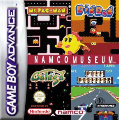 Namco Museum Cover