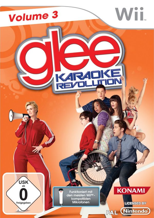Karaoke Revolution Glee Vol.3 Cover