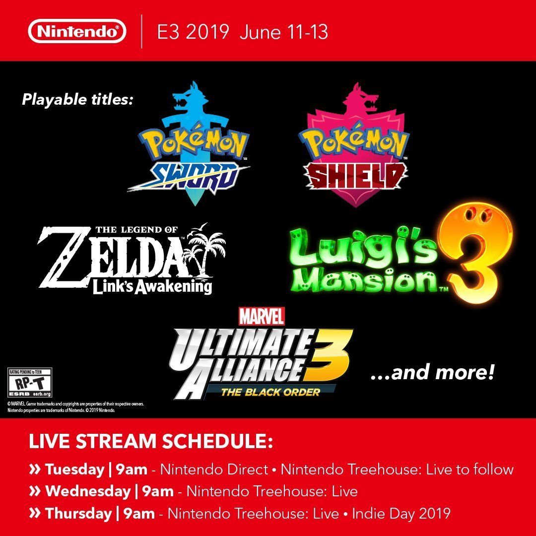 Spielbare Titel auf der E3