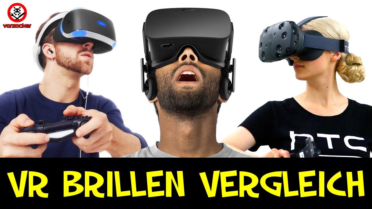 PLAYSTATION VR vs OCULUS RIFT vs HTC VIVE