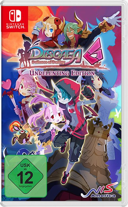 Disgaea 6: Defiance of Destiny Cover