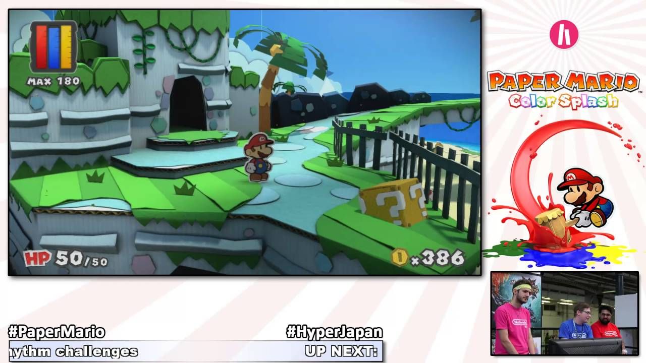 Gameplay zu Paper Mario: Color Splash