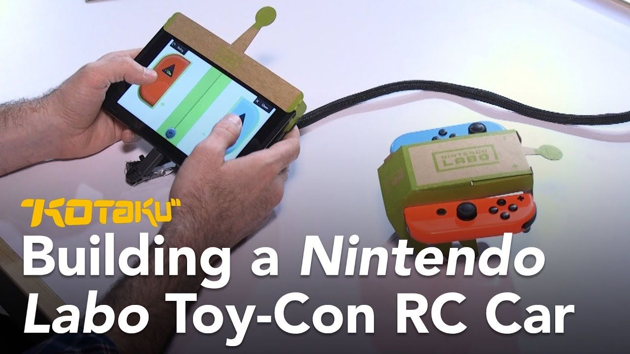 Nintendo Labo - das IR-Modul im Einsatz