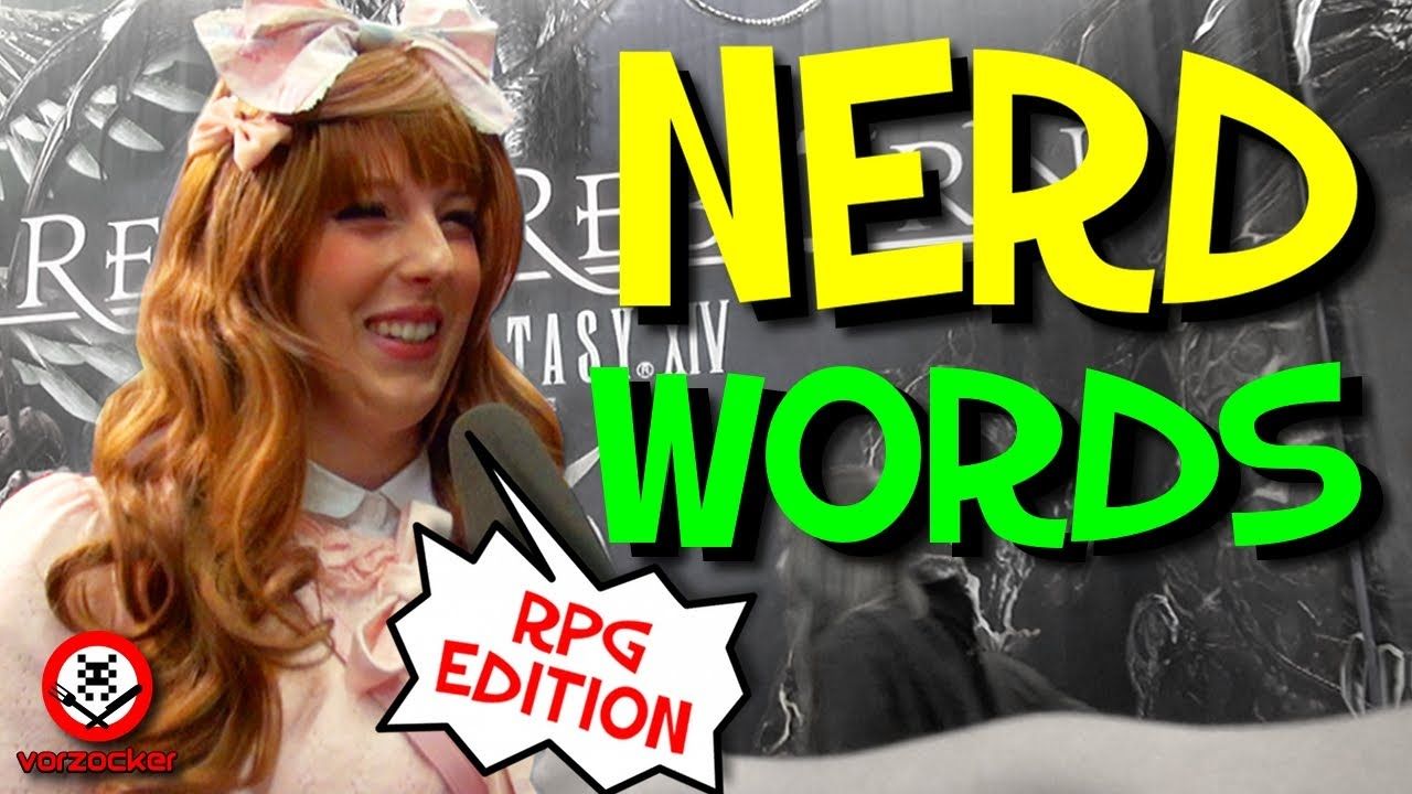 Vorzocker NERD WORDS - Role Play Convention Edition!