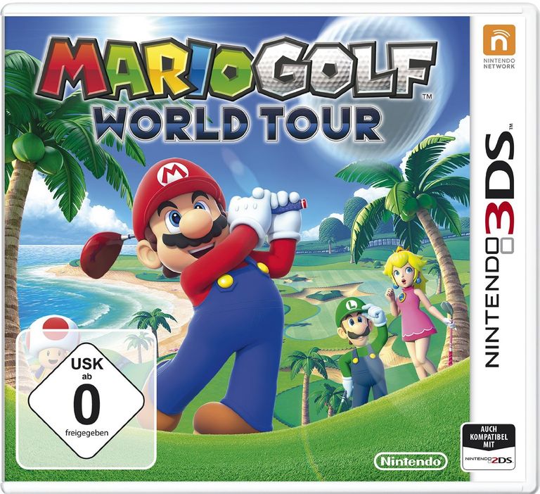Mario Golf World Tour Cover