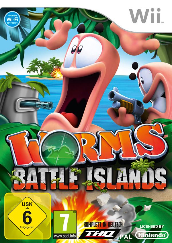 Worms: Battle Islands Cover