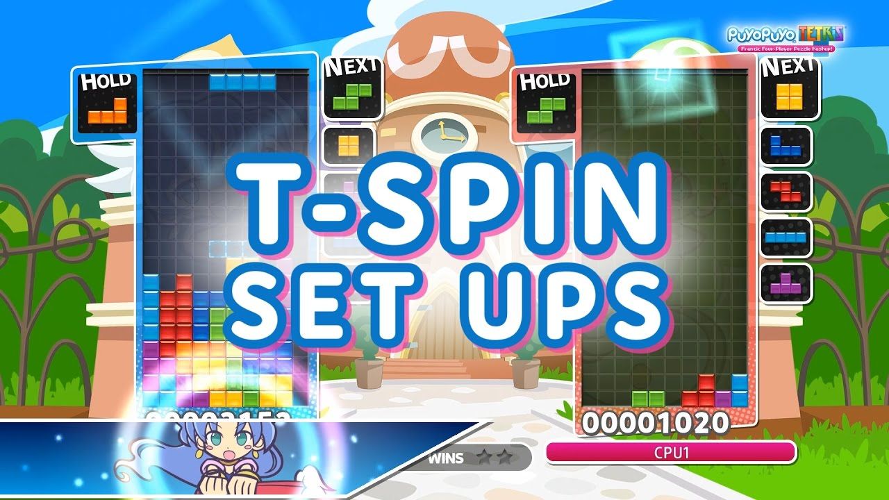 Puyo Puyo Tetris: T-Spin Tutorial