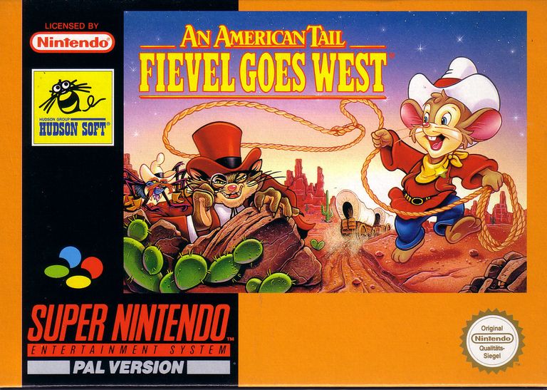 An American Tail: Fievel Goes West Cover