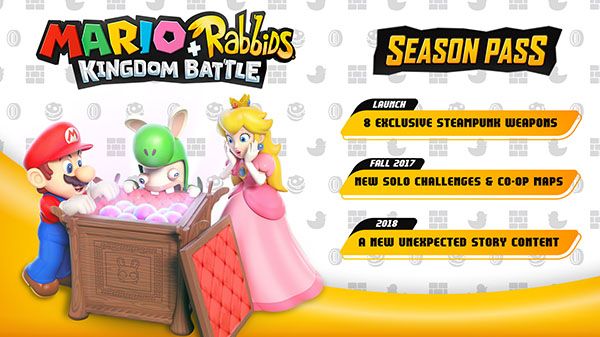 Mario + Rabbids Kingdome Battle erhält Season Pass