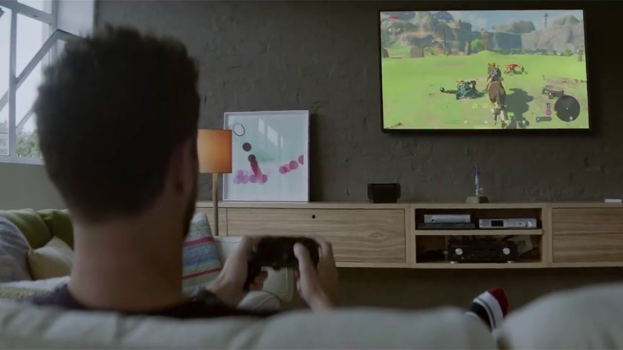 Nintendo Switch in der Werbung