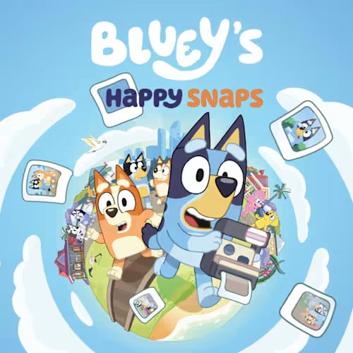 Bluey's Happy Snaps Cover