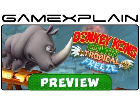 Neue Videos zu Donkey Kong Country: Tropical Freeze
