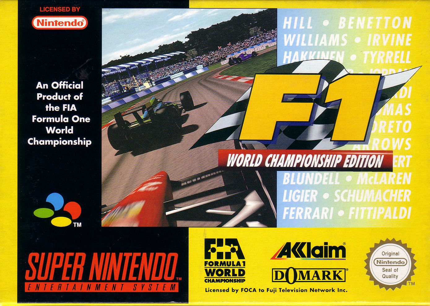 F1 World Championship Edition Cover