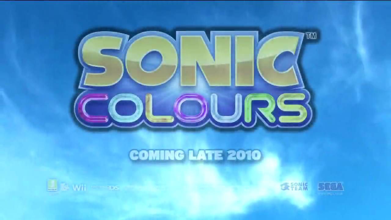 Sonic Colours exklusiv für Wii und DS