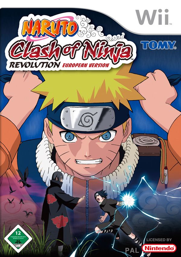 Naruto: Clash of Ninja Revolution ? European Version Cover