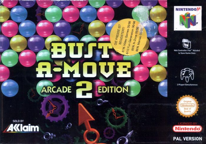 Bust-A-Move 2: Arcade Edition Cover