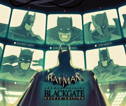 Batman: Arkham Origins Blackgate - Deluxe Edition Cover