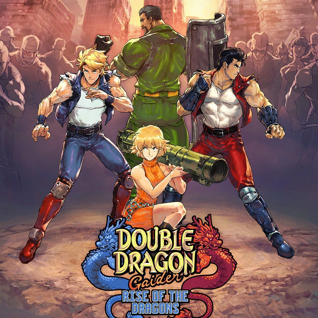 Double Dragon Gaiden: Rise of the Dragons Cover