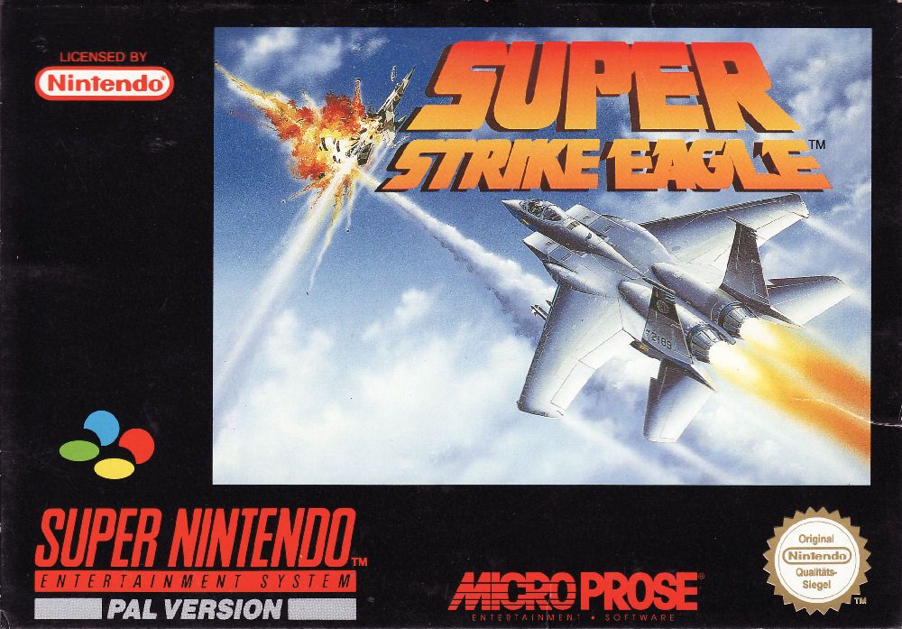 Super Strike Eagle Cover