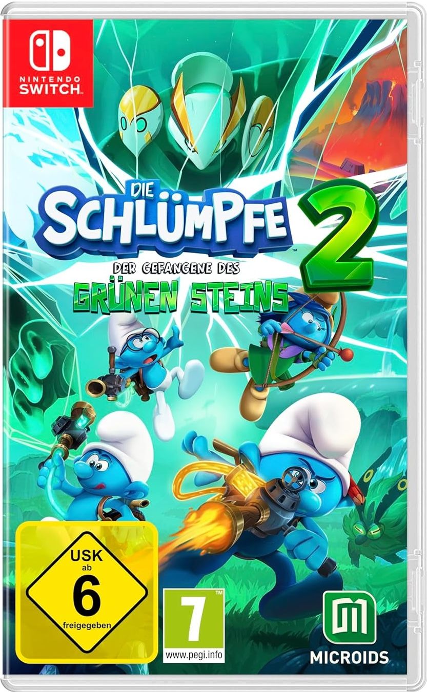 Die Schlümpfe 2 - Der Gefangene des grünen Steins Cover