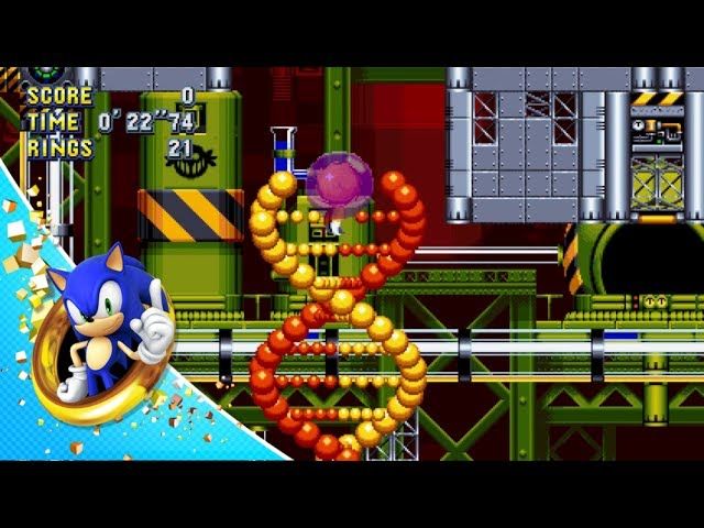 Sonic Mania - Chemical Plant Zone Trailer