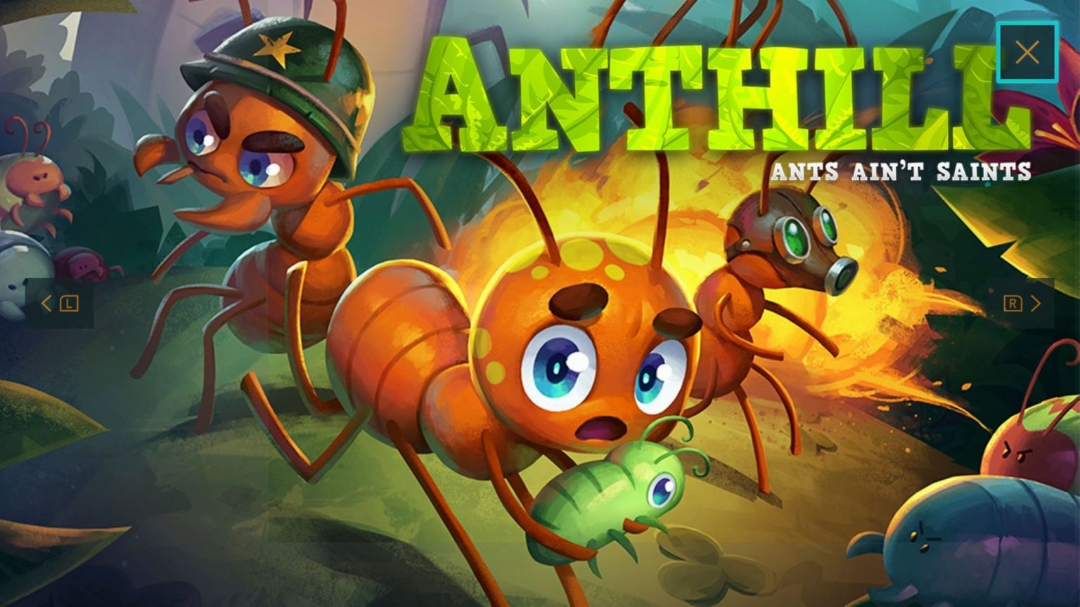 Anthill erscheitn am 25.10.2019 auf Nintendo Switch